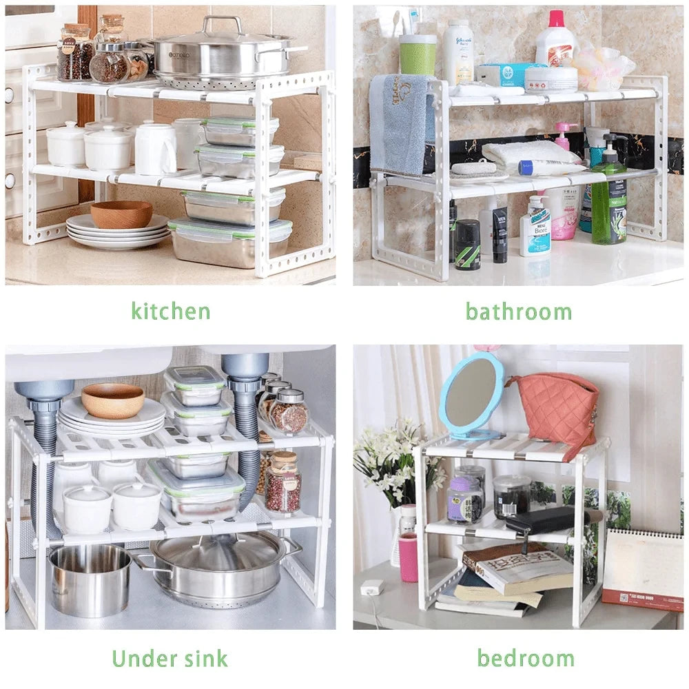 Organizador Ajustable Bajo Fregadero