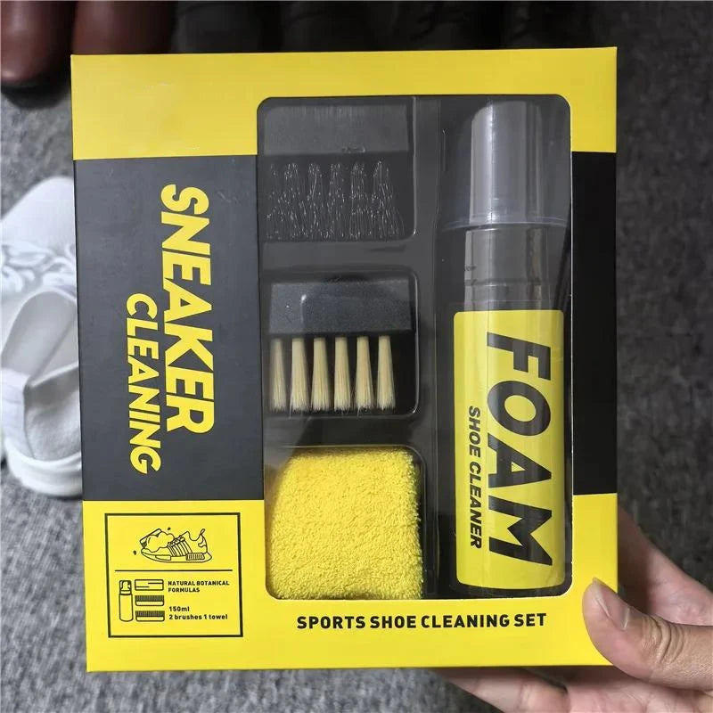 Kit Limpiador Espuma Zapatillas