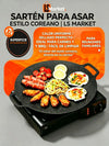 Sartén para Asar Estilo Coreano